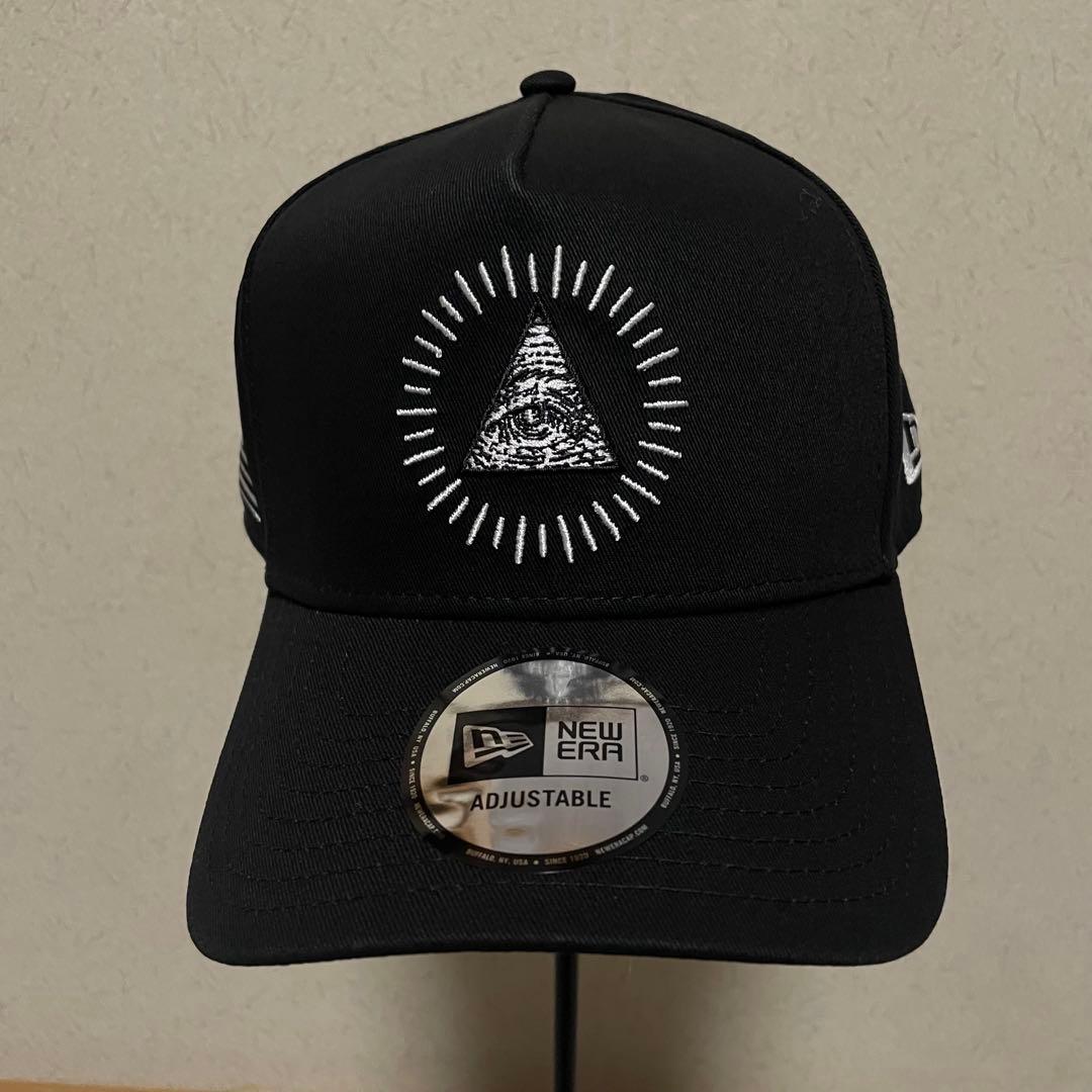 新品激レア NEW ERA ニューエラ フリーメイソン ブラック キャップ 黒白