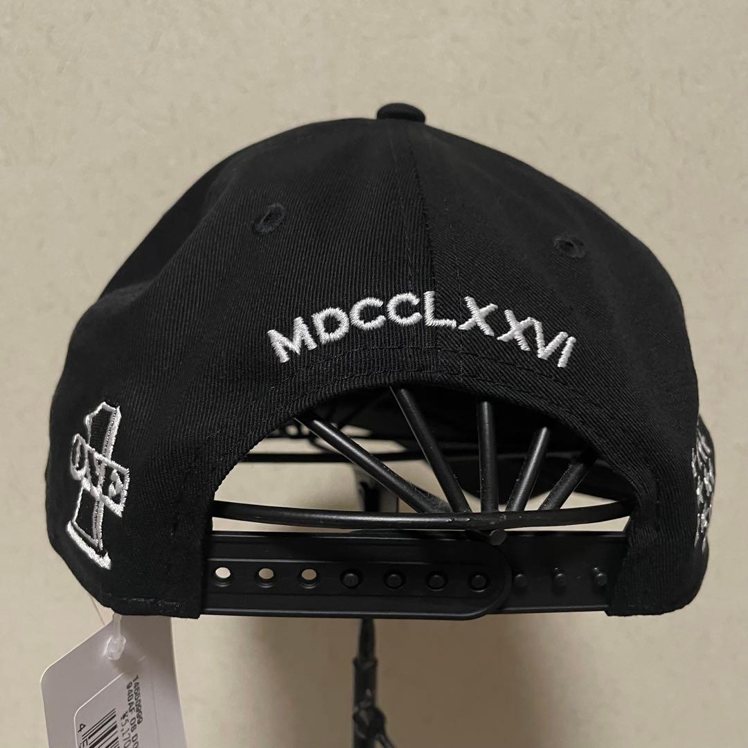 新品激レア NEW ERA ニューエラ フリーメイソン ブラック キャップ 黒白