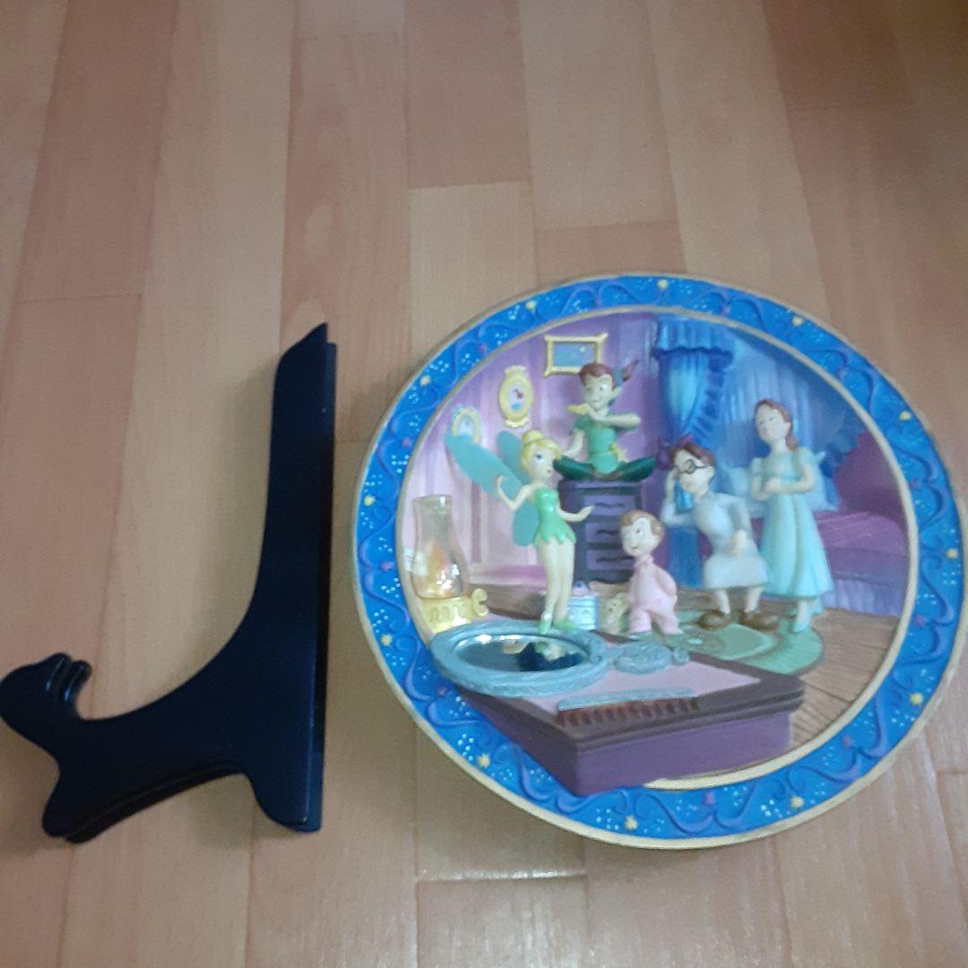 ディズニー 世界5000枚限定 ピーターパン 絵皿 3D レリーフプレート