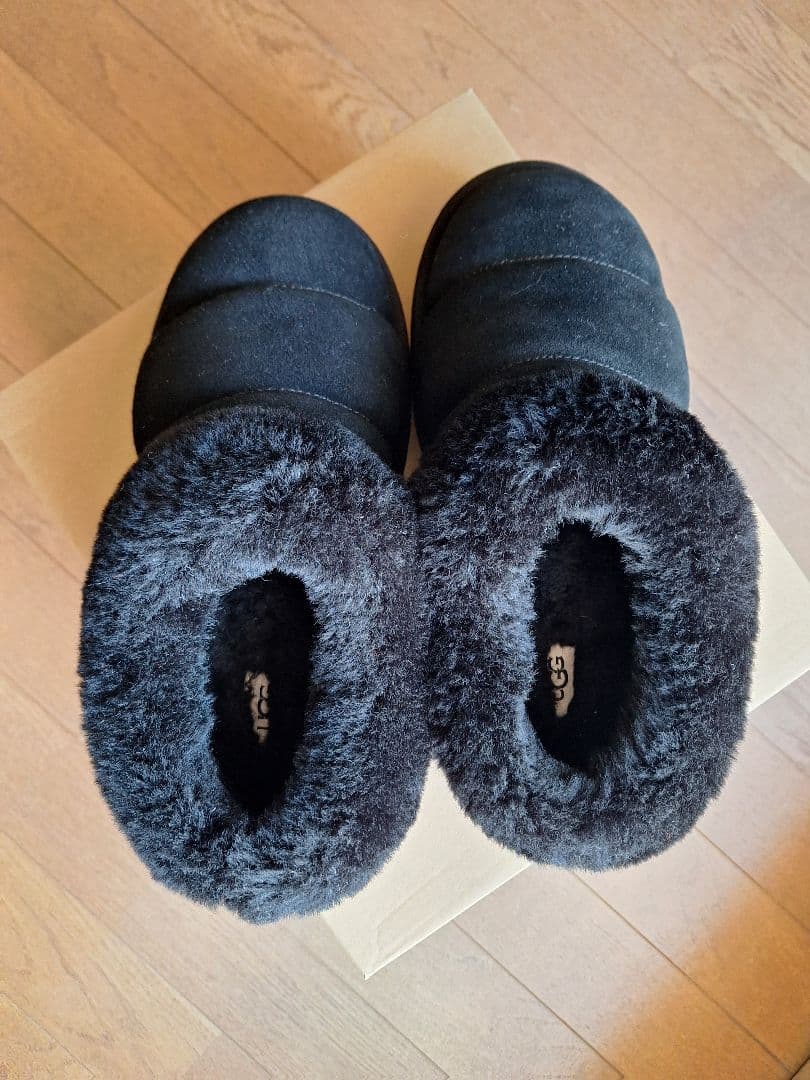 UGG ブラック tazzlita 厚底ムートン24cm