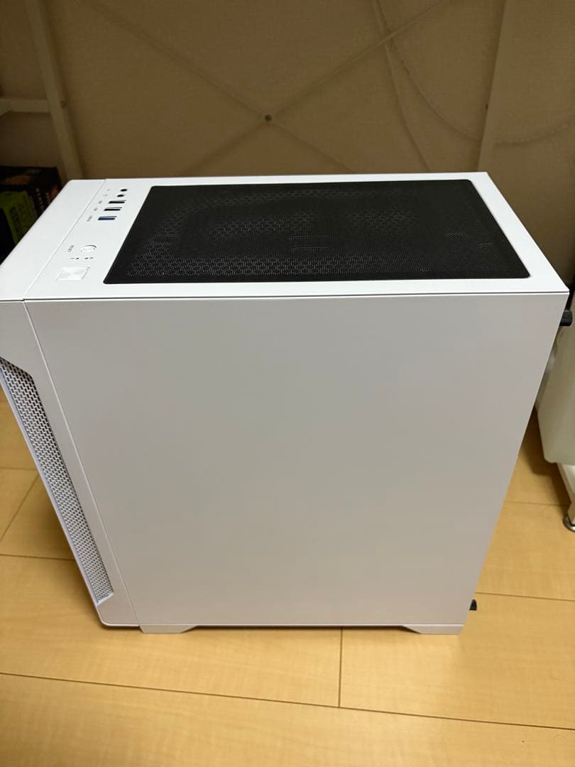 ミニタワーPCケース　mATX マザーボード　空冷　CPUクーラー　ファン×5