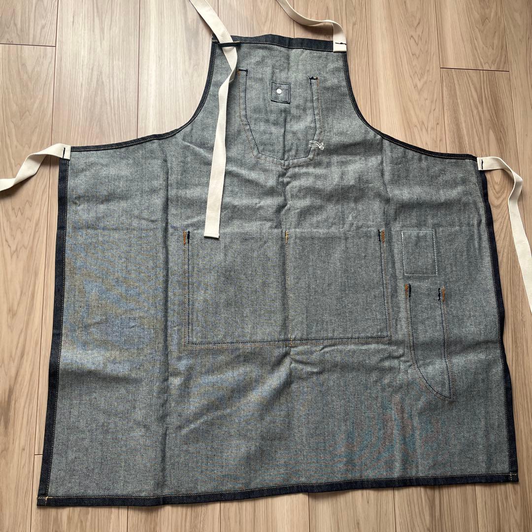 DENHAM デニム素材　エプロン