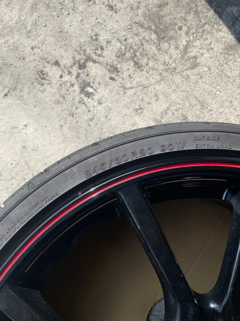 シビックTYPE R FK8 ADVANNEOVA AD09 245/30R20