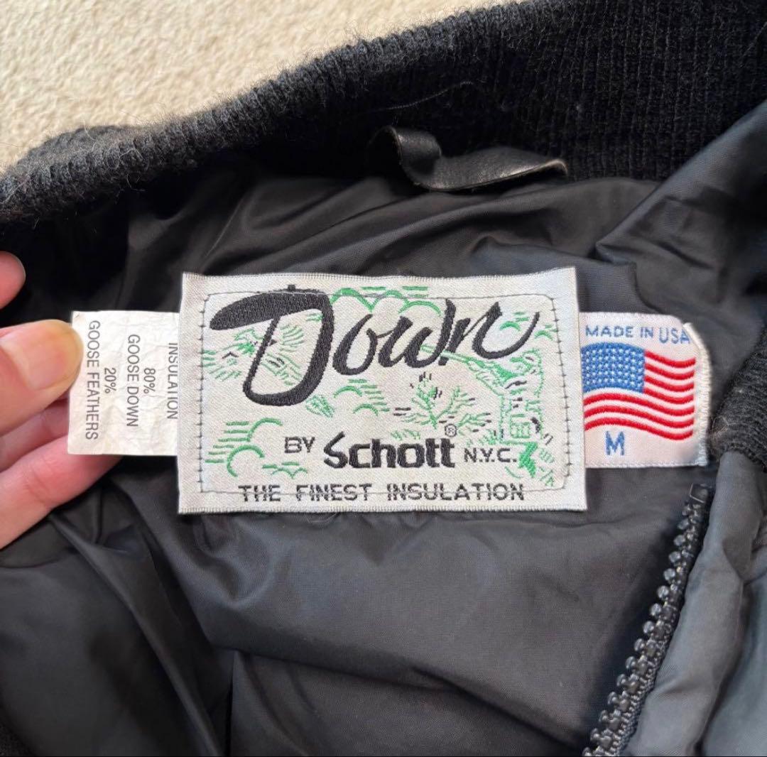 【極稀少】Down by Schott USA製 ダウンジャケット