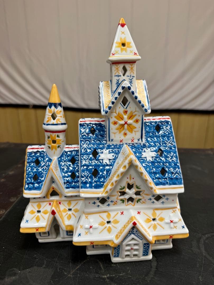 ☆Villeroy&Boch 教会クリスマスキャンドルホルダー①