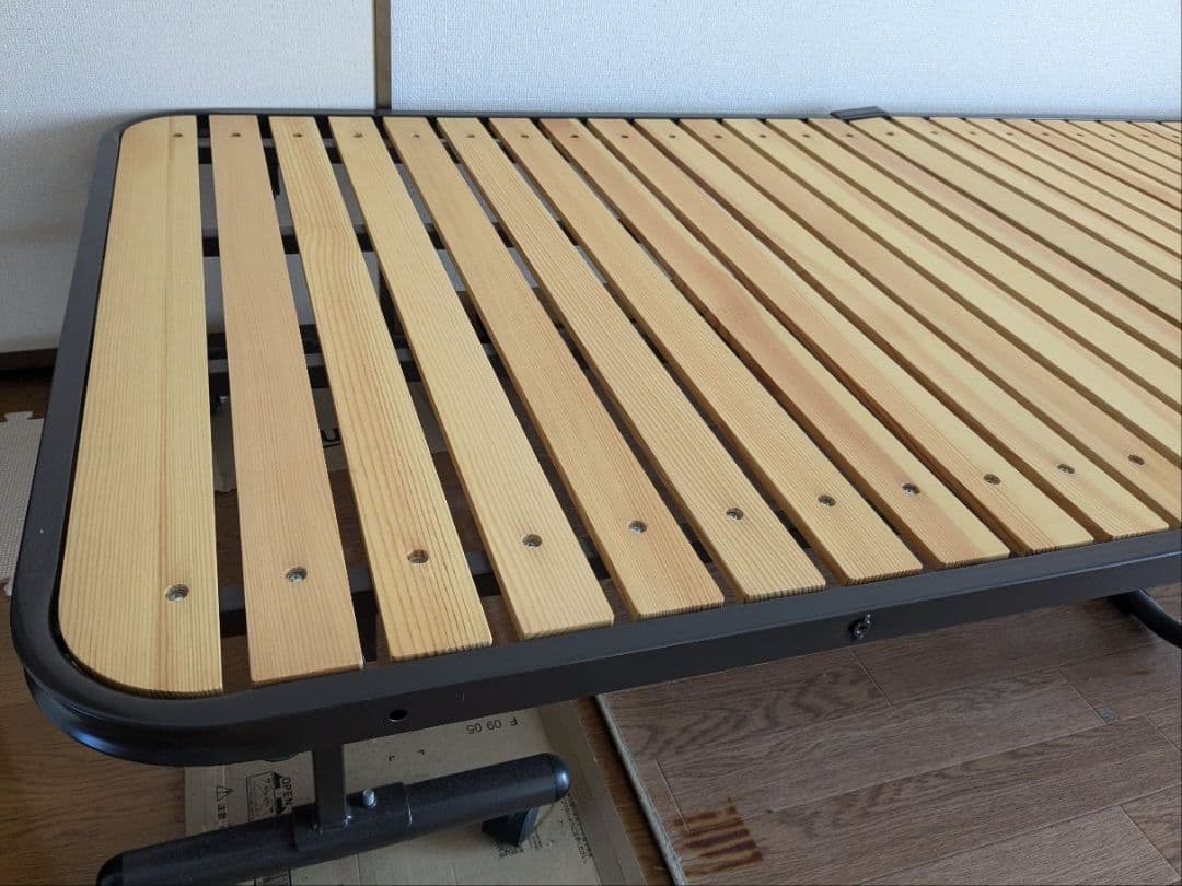 引き取り限定■折りたたみすのこベッド