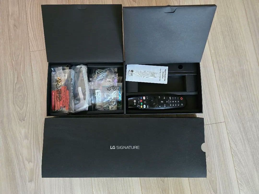 LG SIGNATURE 65インチ 壁がけ有機ELテレビ