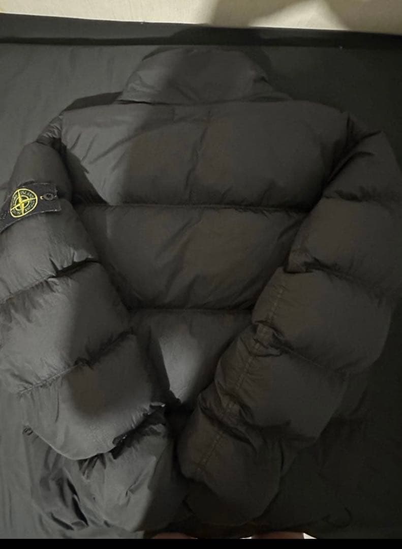 Stone  ブラック ダウンジャケット