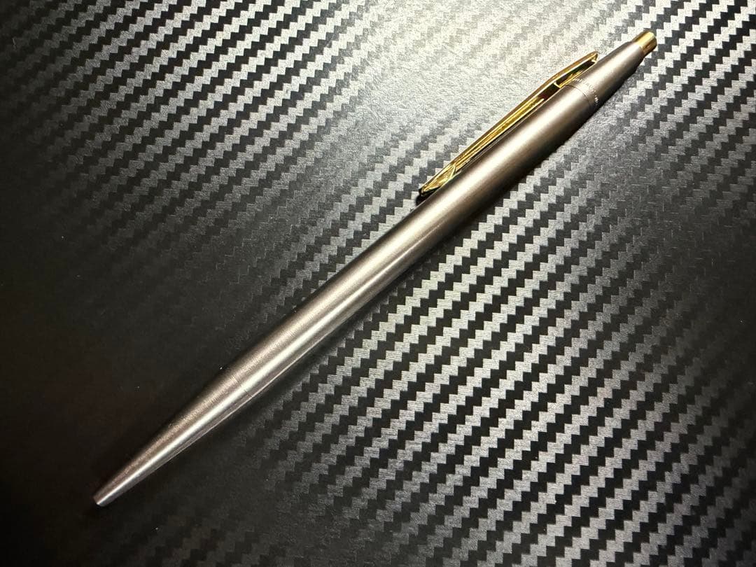 美品 モンブラン 前期型 ノブレス スリムライン ボールペンステンレススチール