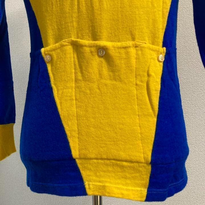 ヴィンテージ サイクル ロング ピュアウール ジャージ イタリア製 サイズ3