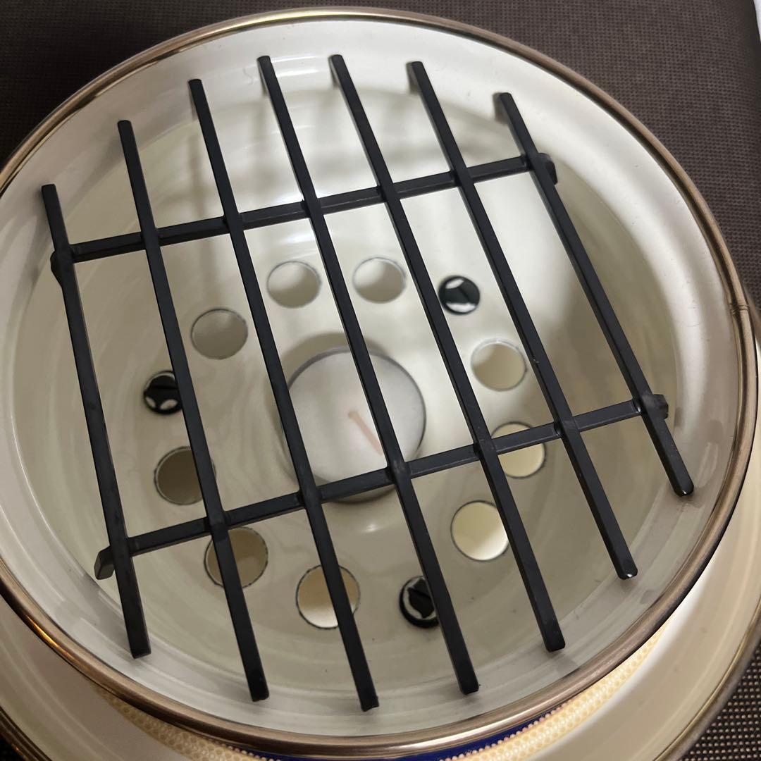 ASTA(アスター)のホーローケトル　ウォーマーセット