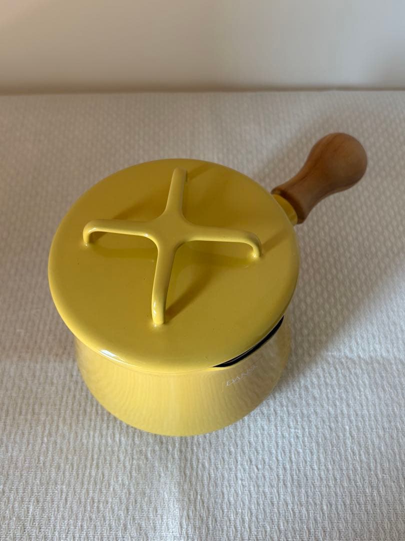 【新品・レア廃番品】DANSK コベンスタイルミルクパン（ソースパン）イエロー