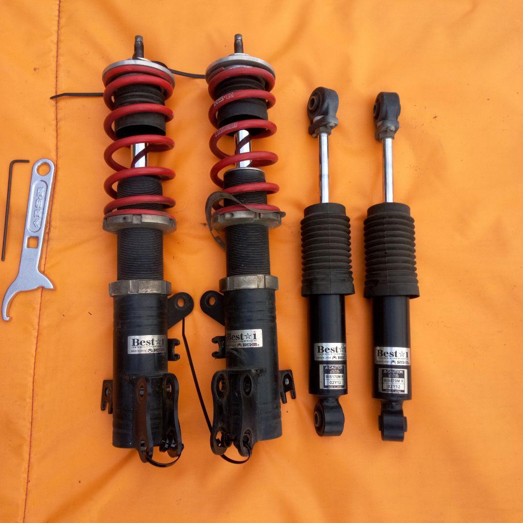 MH34S ワゴンR スティングレー スペーサー式　車高調キット