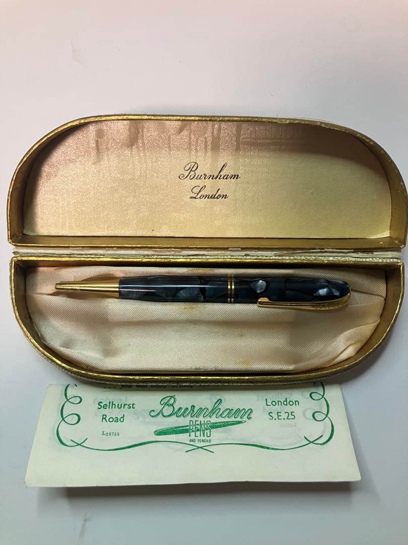 BURNHAM　バーナム　ペンシル　1.18mm グレーマーブル