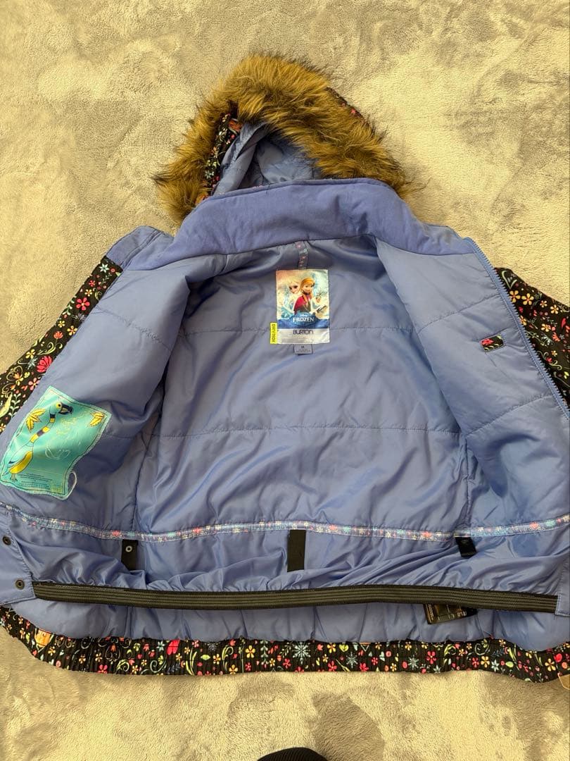 BURTONアナ雪　キッズスノーウエアセット　Mサイズ