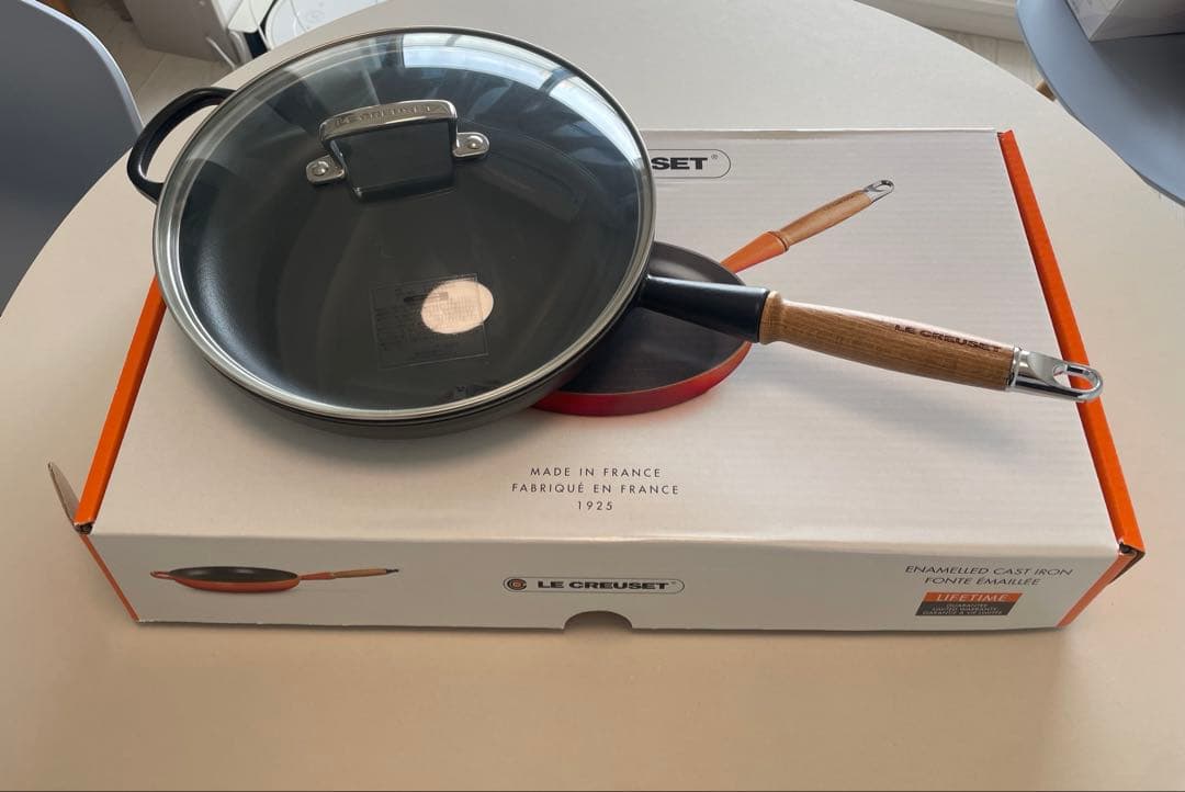 LE CREUSET フライパン 28センチ マットブラック