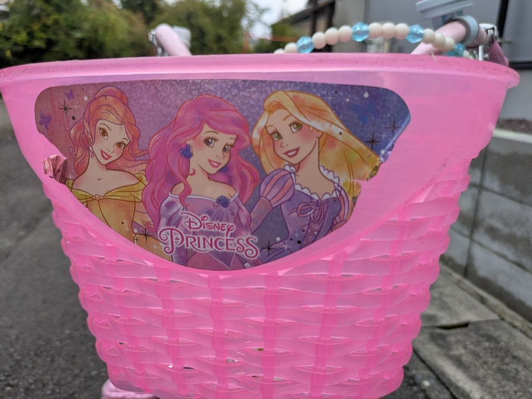 アイデス プリンセス ディズニー 自転車 18インチ 子供 女の子 各務原引取り