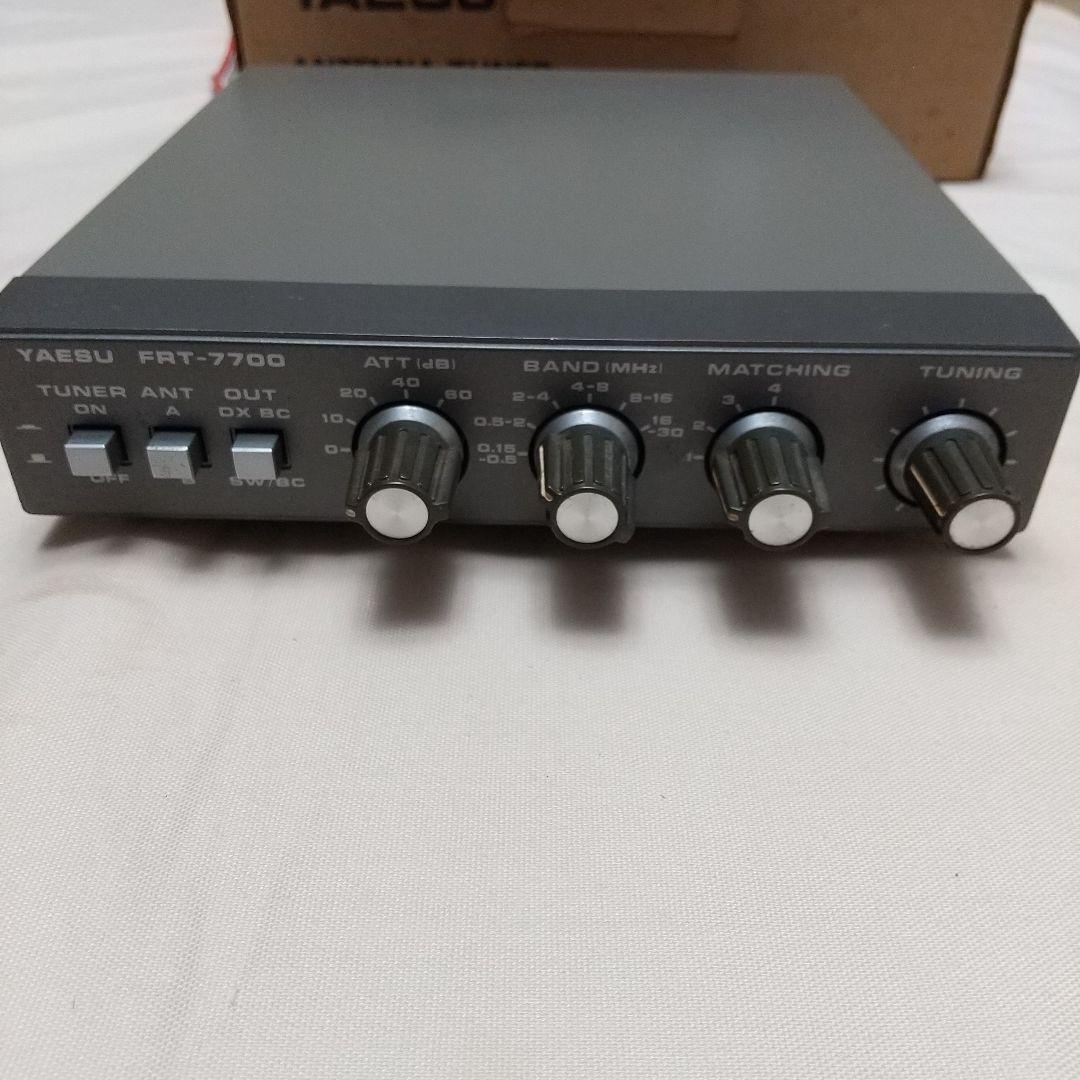 ヤエス 受信機 FRG-7700＋アンテナチューナー FRT-7700のセット
