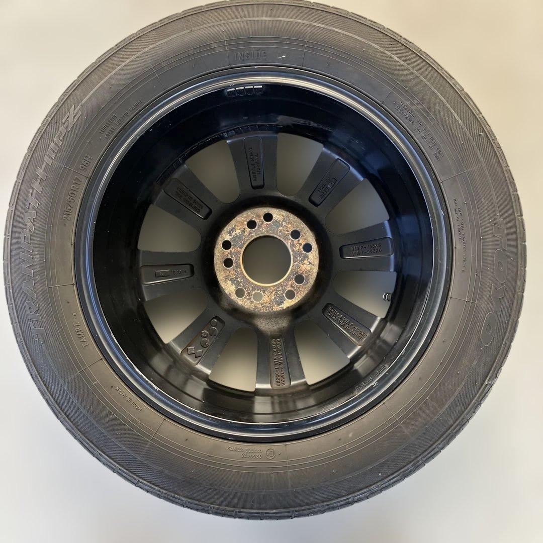 中古　サマータイヤ・ホイールセット 2/4　セット購入お願いします