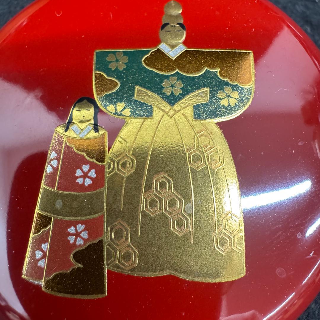 茶道具 中谷秀斉　二節句棗 共箱二重箱 共布　美品