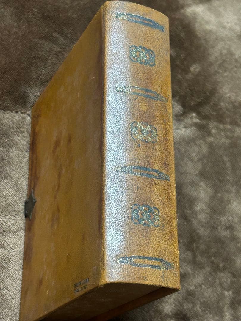 デッドストック 本革 イタリア製 ヴィンテージ ポーカーセット アンティーク