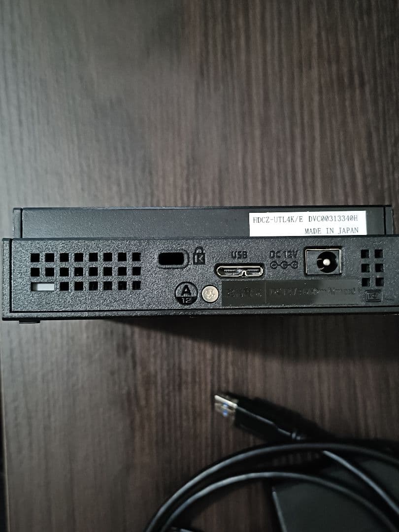 HDCZ-UTL4K/E 外付けハードディスク