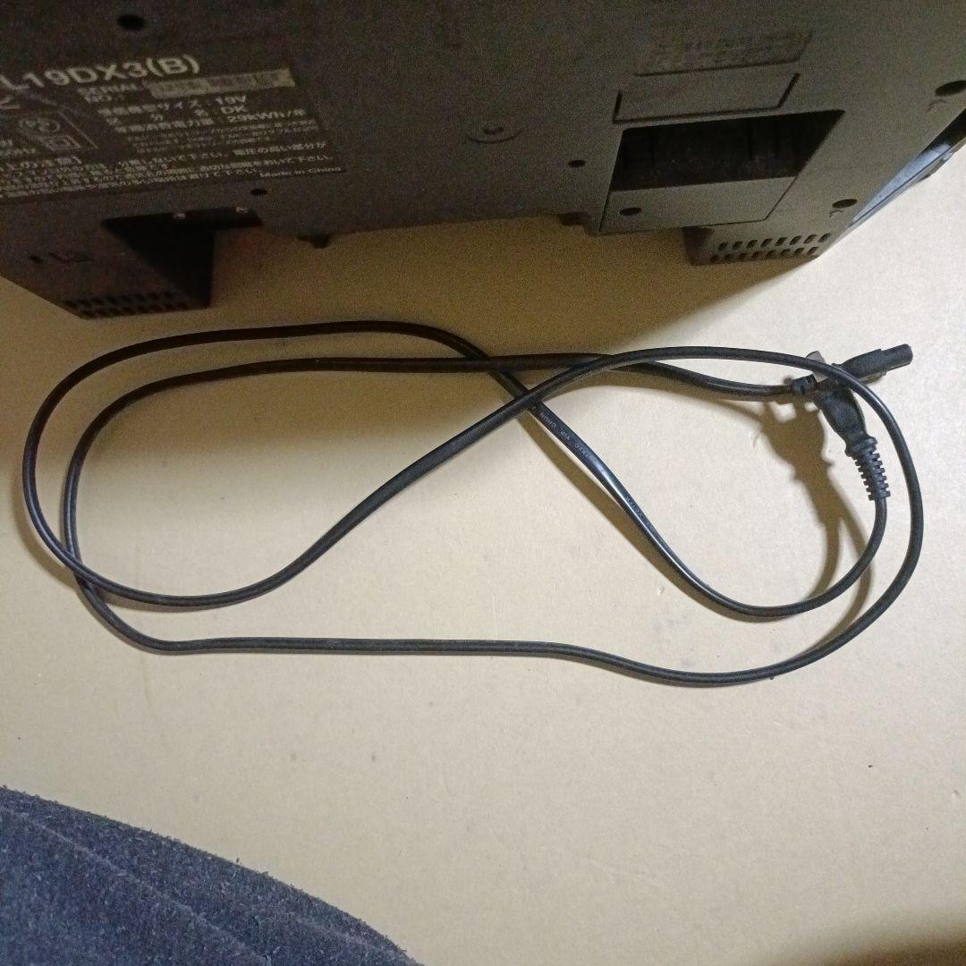 Uniden TL-19DX3(B) ポータブルテレビ