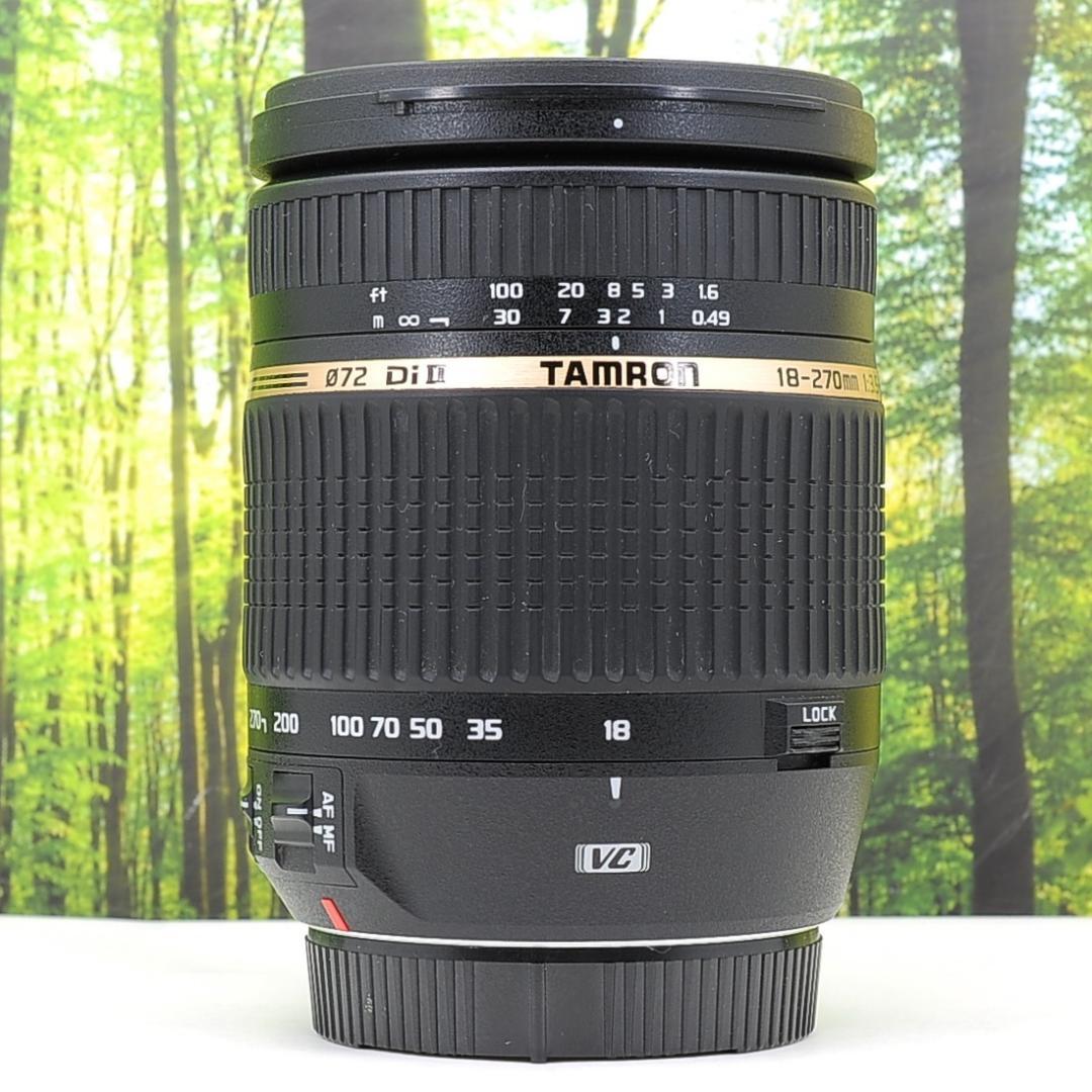 Canon用遠近両用便利レンズ☆タムロン 18-270mm☆手振れ補正付き
