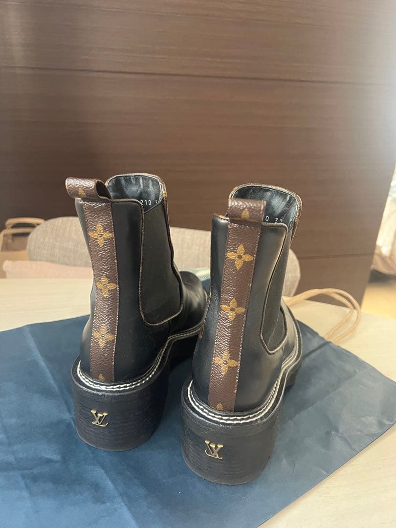 Louis Vuitton ボブールライン アンクルブーツ ブーツ