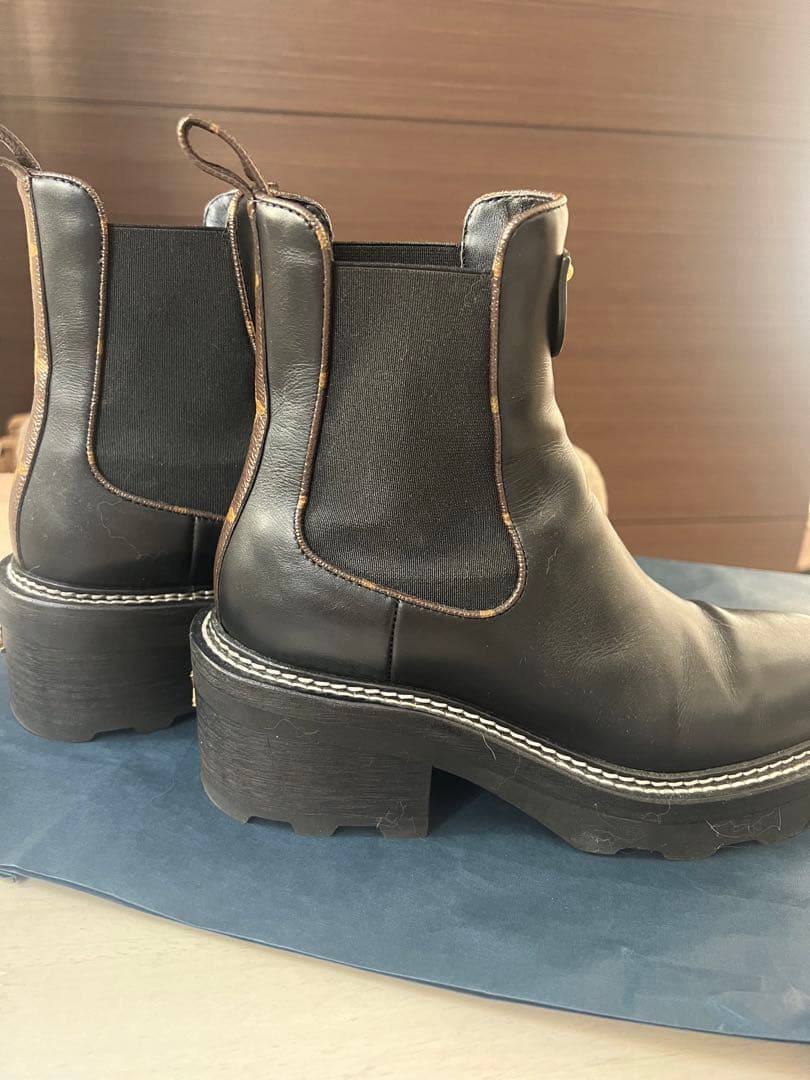 Louis Vuitton ボブールライン アンクルブーツ ブーツ