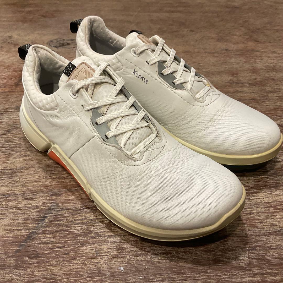 エコー ゴルフシューズ スパイクレス 24.5cm バイオム ハイブリッド4