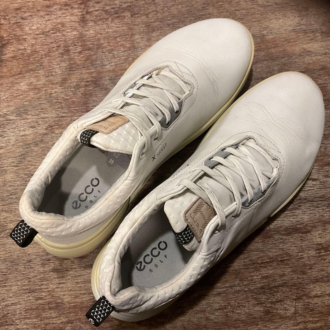 エコー ゴルフシューズ スパイクレス 24.5cm バイオム ハイブリッド4