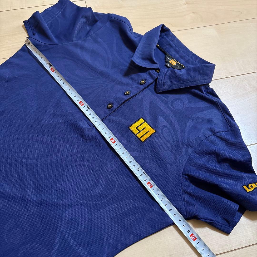 ラウドマウス　ゴルフ ポロシャツ パンツ 2点セット ネイビー　L/L