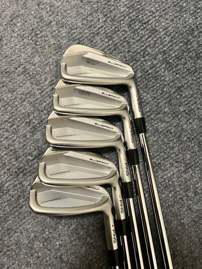 【週末限定価格】PING BlueprintS アイアン 6-W 5本セット