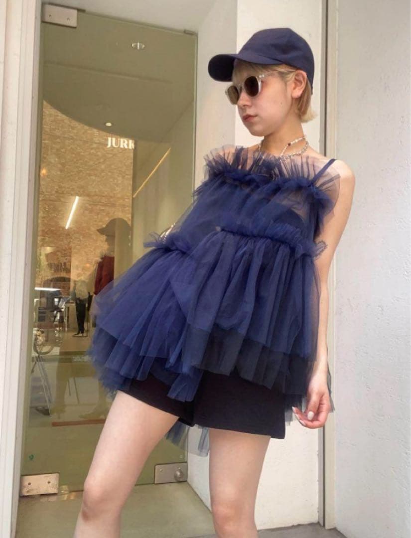 新品VIVIANO Asymmetric Cami Top studios