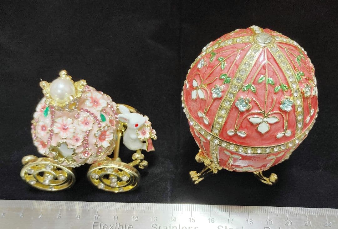 インペリアルイースターエッグ風ジュエリーボックス