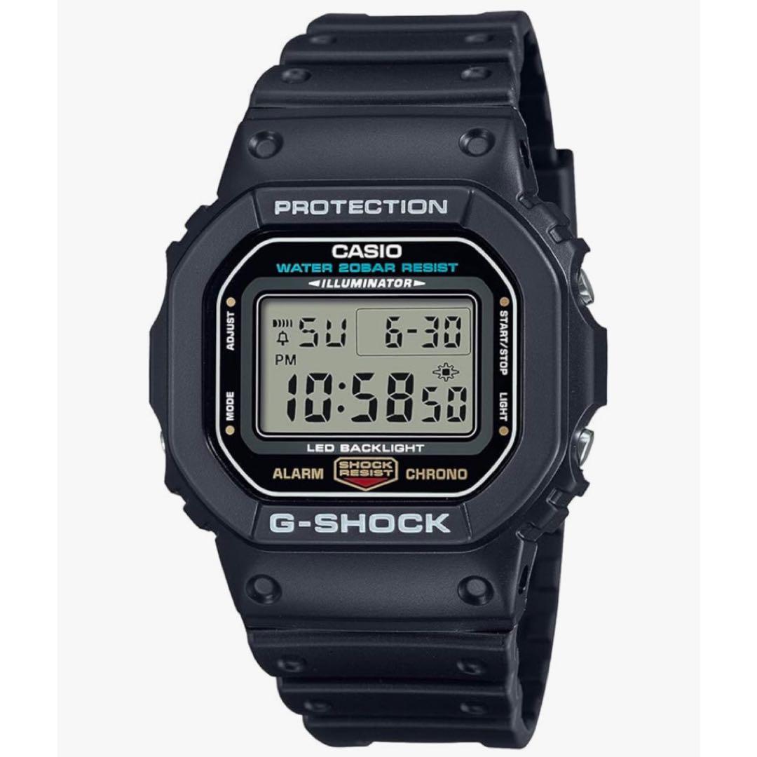【新品】CASIO G-SHOCK 腕時計 ブラックDW-5600