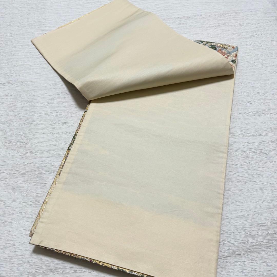 m-97 本金箔 2面 袋帯 正絹