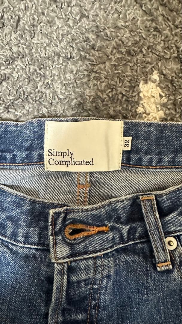パンツ SimplyComplicated BF SELVEDGE JEAN 32