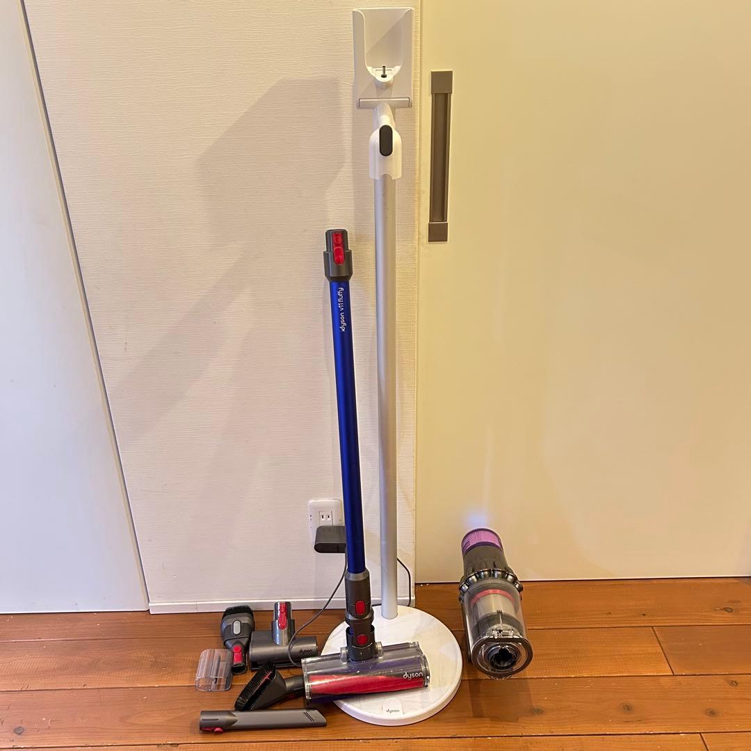 Dyson v11 fluffy 純正スタンド付き 美品