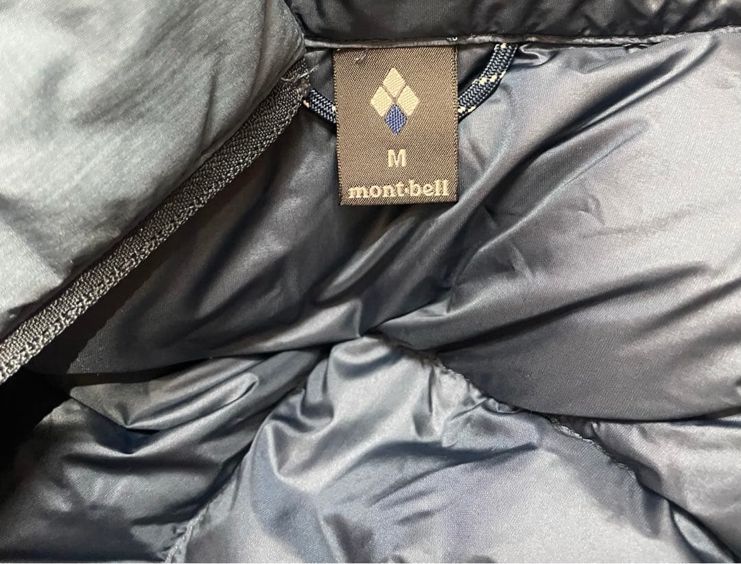 新品未使用　mont-bellネージュダウンパーカ Mサイズ　ブルー