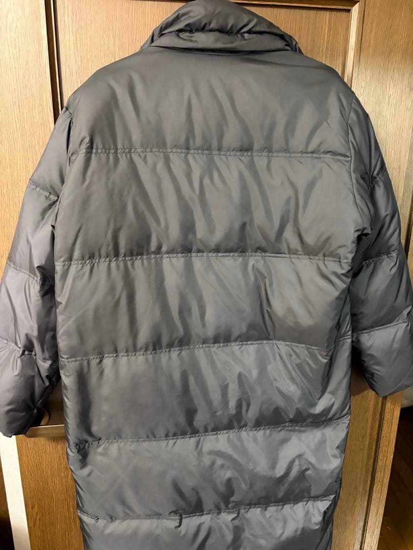 DESCENTE デサント ロングダウンコート ベンチコート ブラック