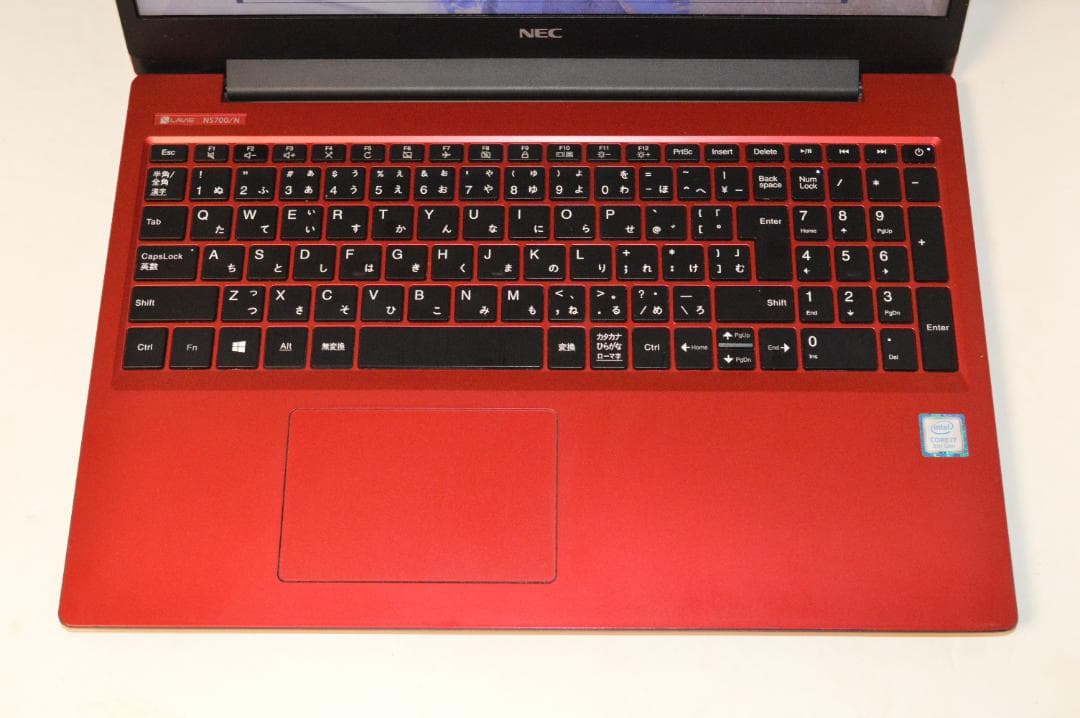 レッドLAVIE第8世代i7/20G/SSD1TB+HDD1TB/BD再生