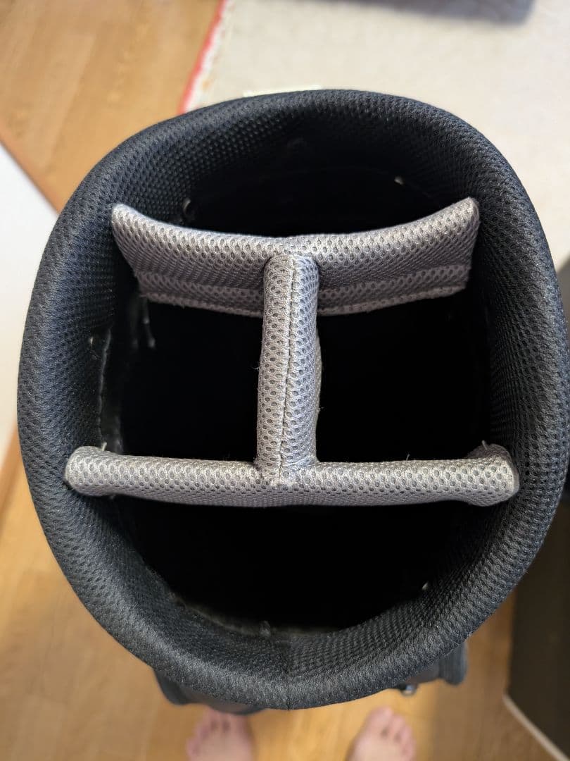 NIKE キャディバッグ ブラック/イエロー