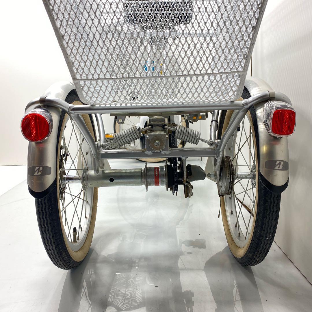 値下げ良品　整備済ブリヂストン アシスタワゴン AW114 電動アシスト三輪車