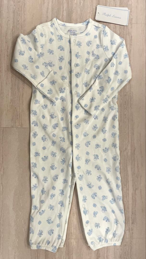 ラルフローレン　カバーオール　2点セット　6M(70cm) 9M(75cm)
