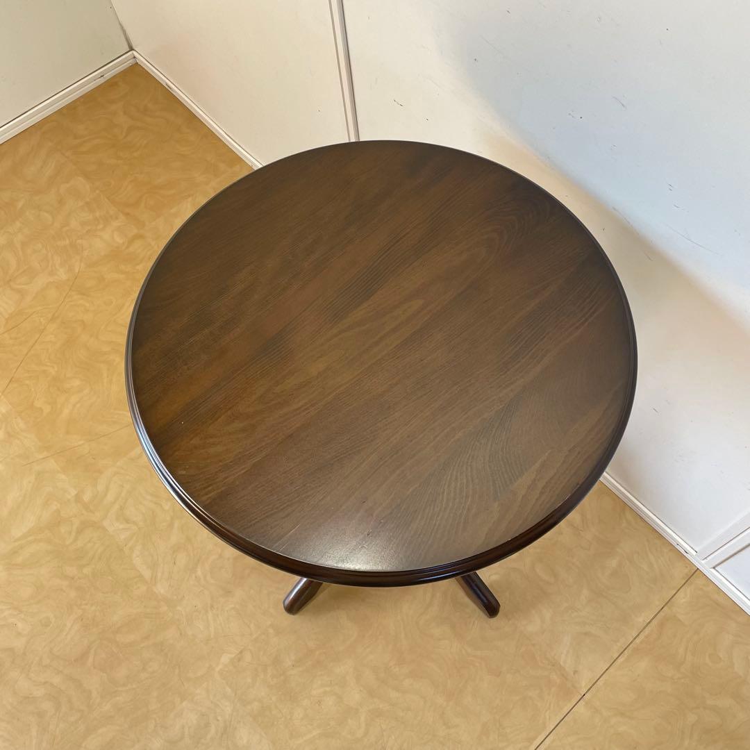 四国工芸 森のサーカス 丸テーブル カフェテーブル サイドテーブル 円形 台