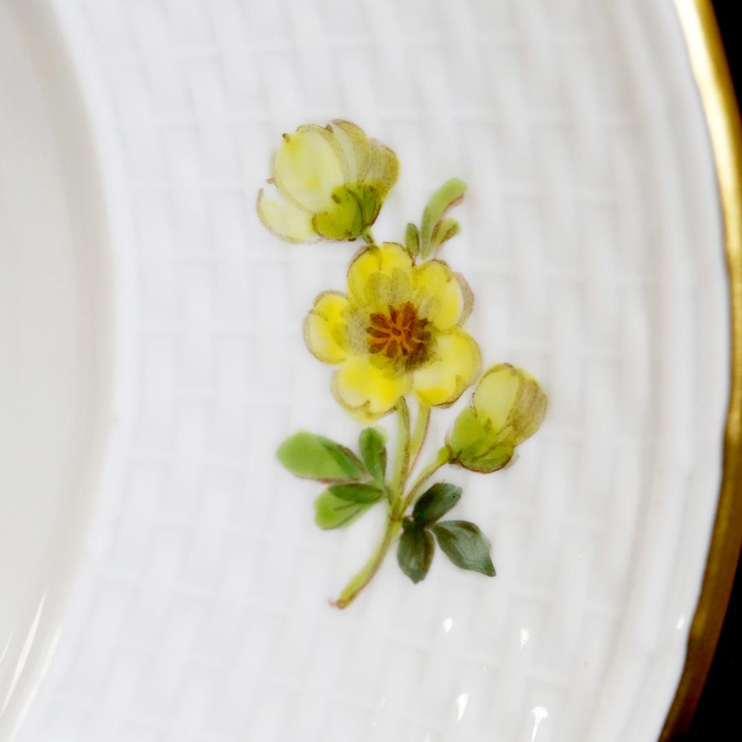 【美品 １級品】マイセン 最高峰 自然主義 オーバルプレート オツィエ レリーフ