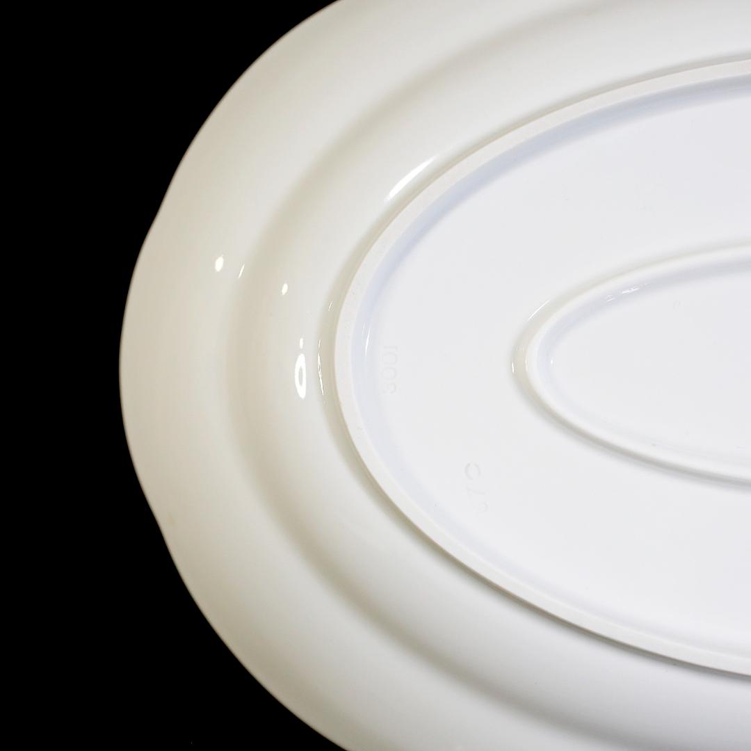 【美品 １級品】マイセン 最高峰 自然主義 オーバルプレート オツィエ レリーフ