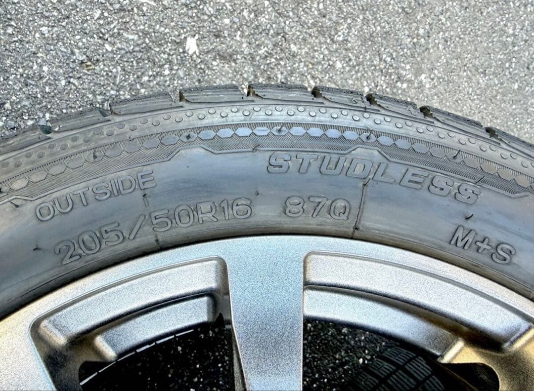 龍*雅様 NANKANG スタッドレスタイヤ 205/50R16 ホイールセット